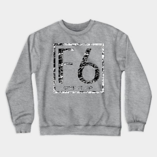 F6 - Give It Up MOBA Crewneck Sweatshirt by rachybattlebot